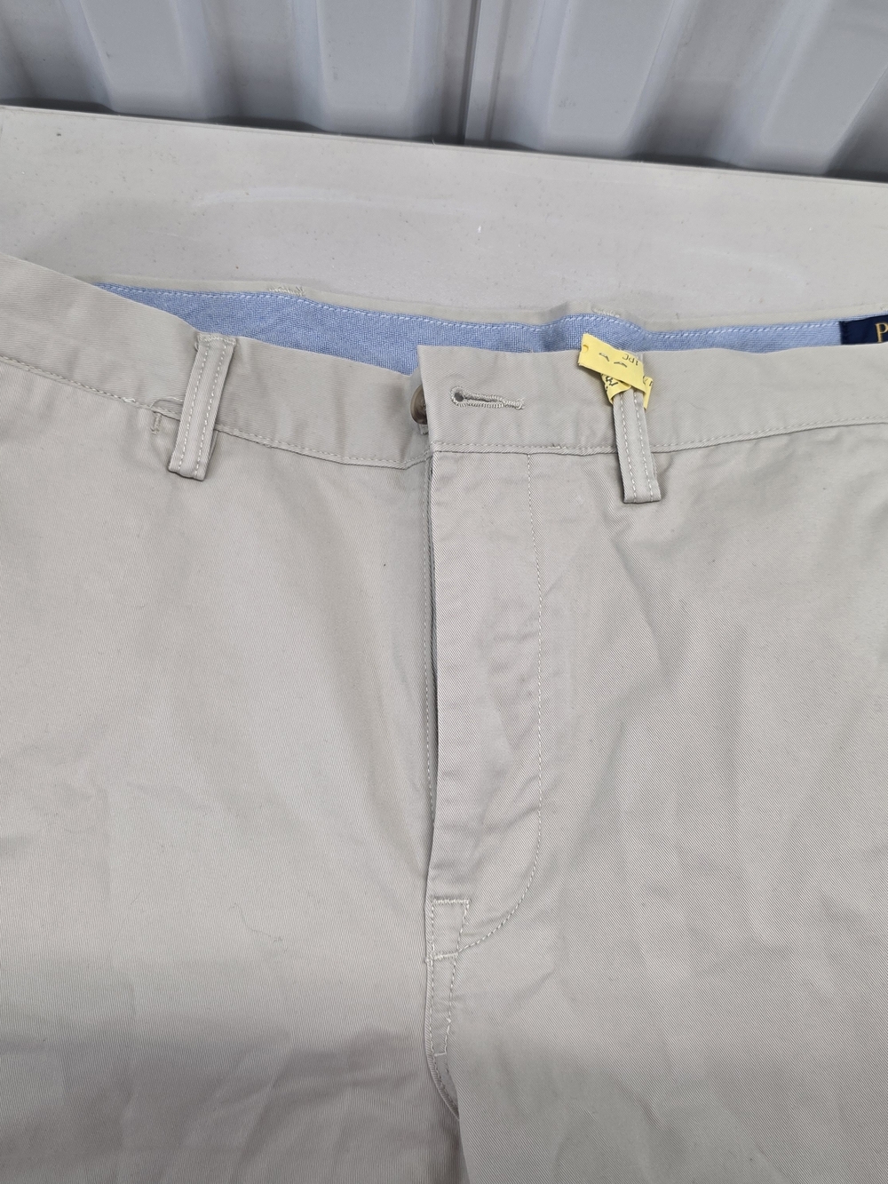 Polo Ralph Lauren Chino Khaki Beige Pants Men's Size 36x32 - Picture 2 of 7